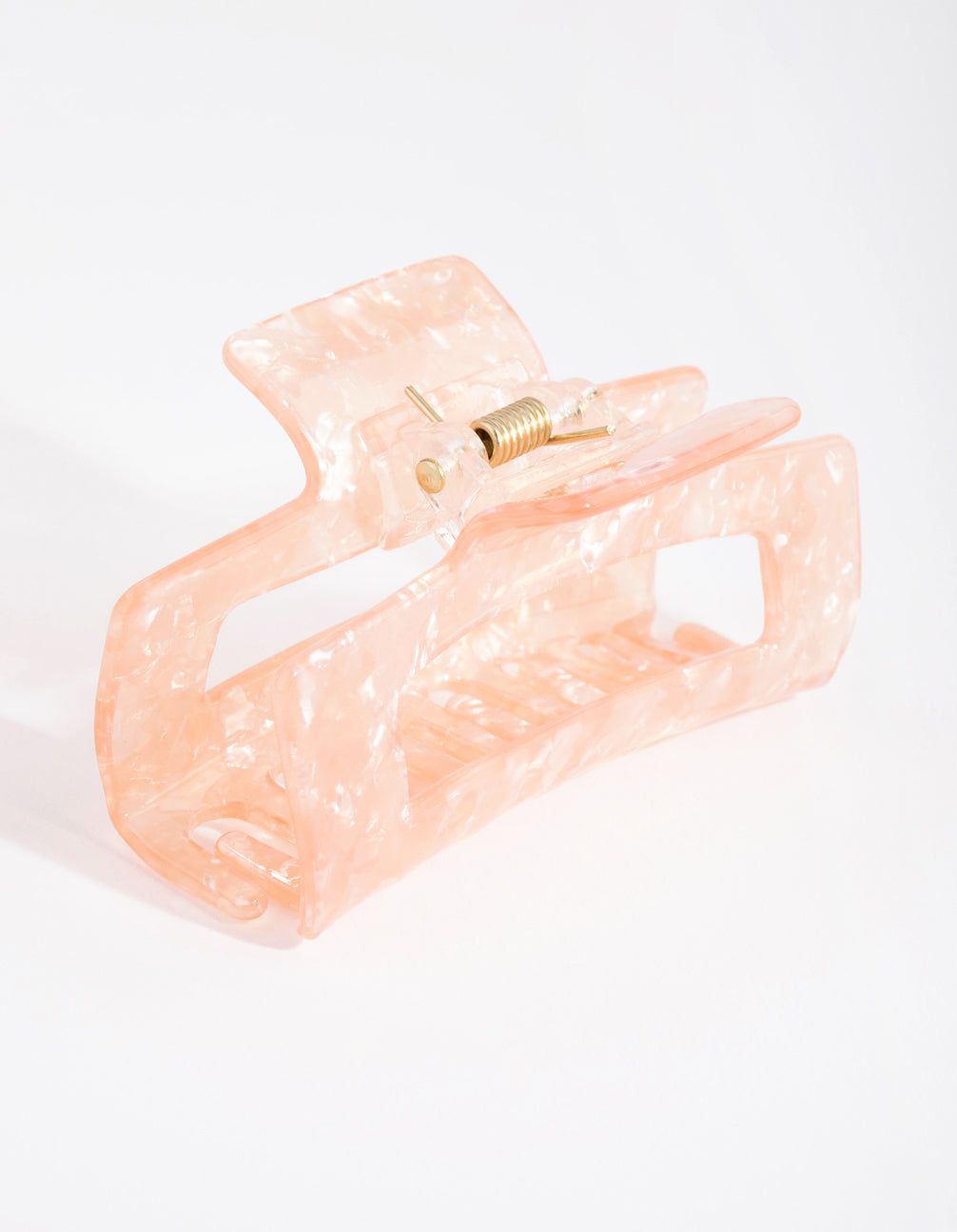 Acrylic Pink Rectangle Claw sold by lovisa product image thumbnail 3