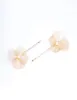 Gold Flower & Diamante Hair Clips 2-Pack sold by lovisa