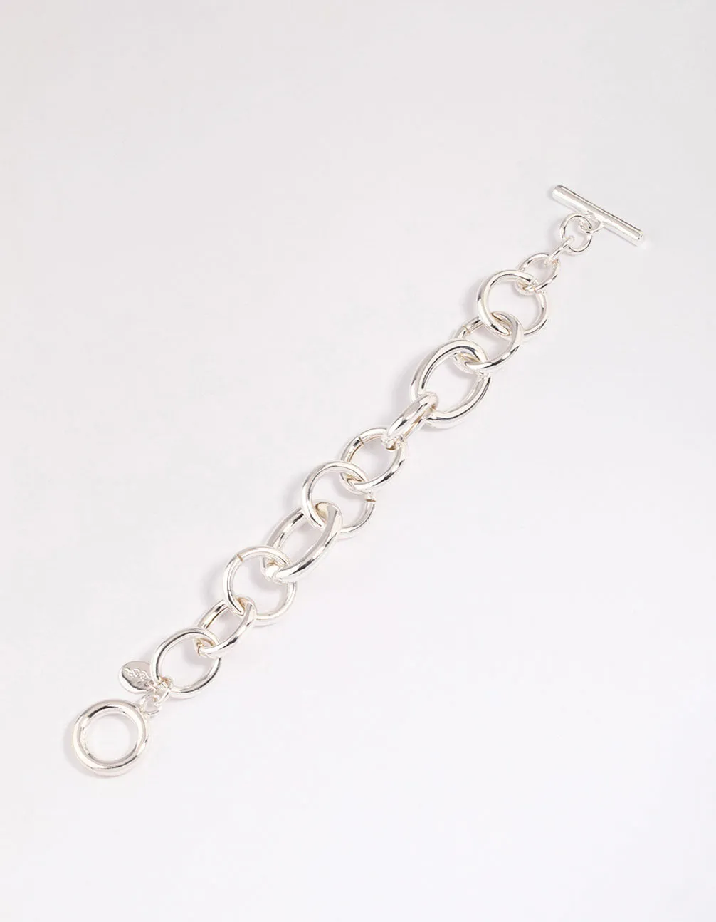 Silver Threaded Chain Bracelet sold by lovisa product image thumbnail 2