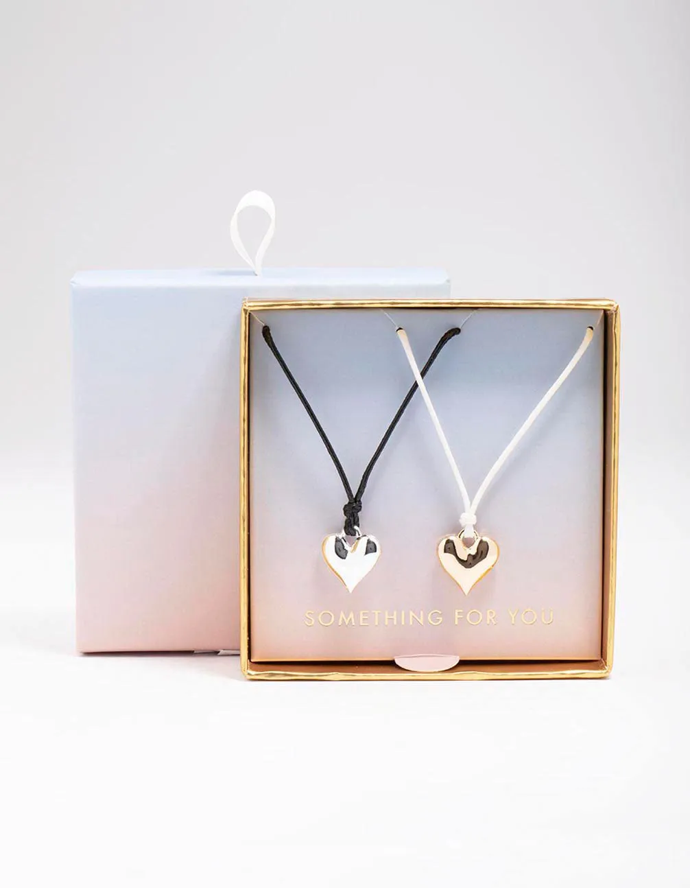 Mixed Metal Heart Cord Necklace Pack sold by lovisa product image thumbnail 3
