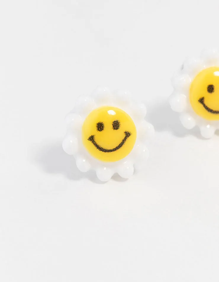 Smiley Daisy Stud Earrings sold by lovisa product image thumbnail 2