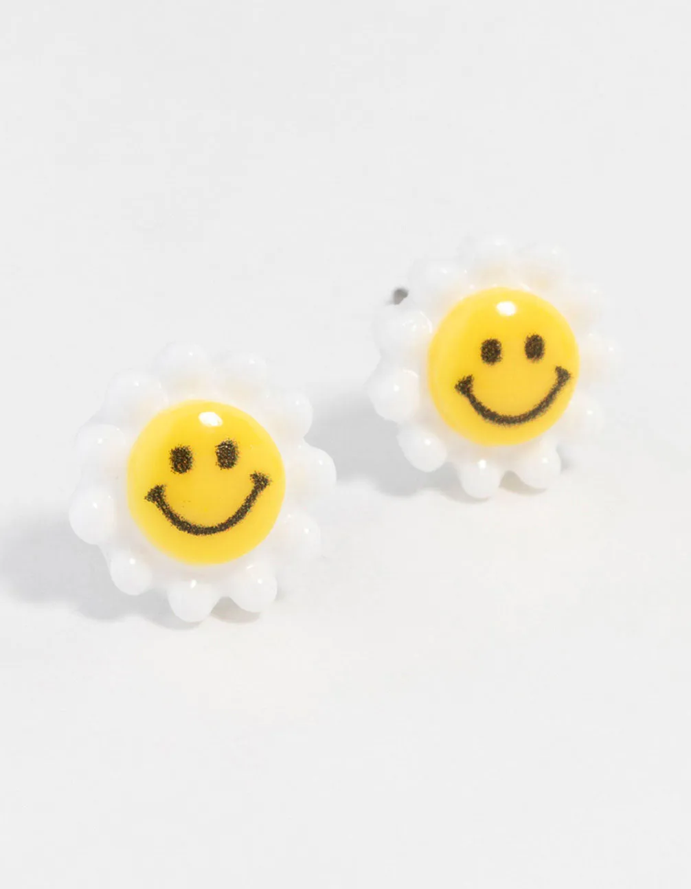 Smiley Daisy Stud Earrings sold by lovisa