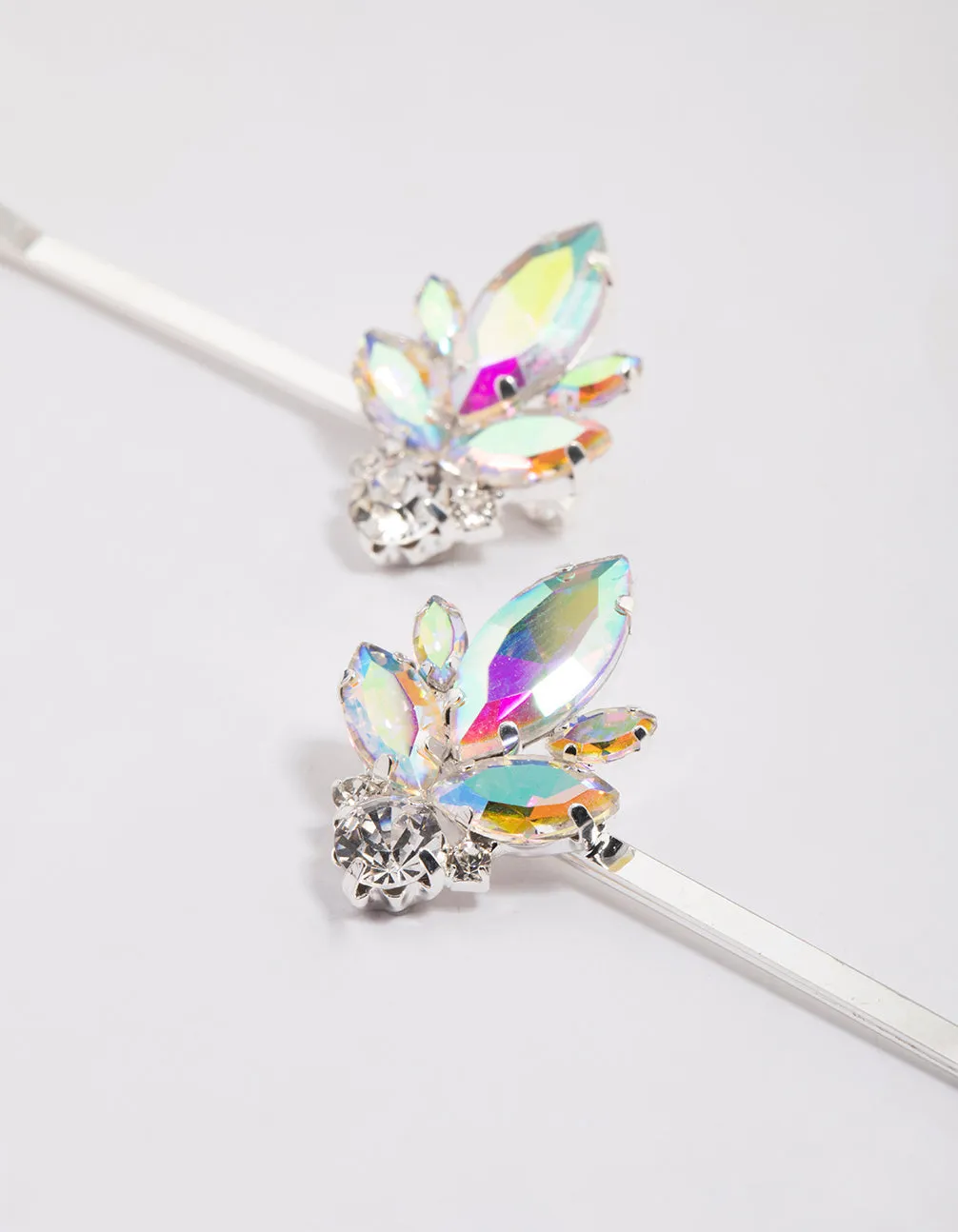 Silver Diamante Hair Pin Pack sold by lovisa product image thumbnail 3