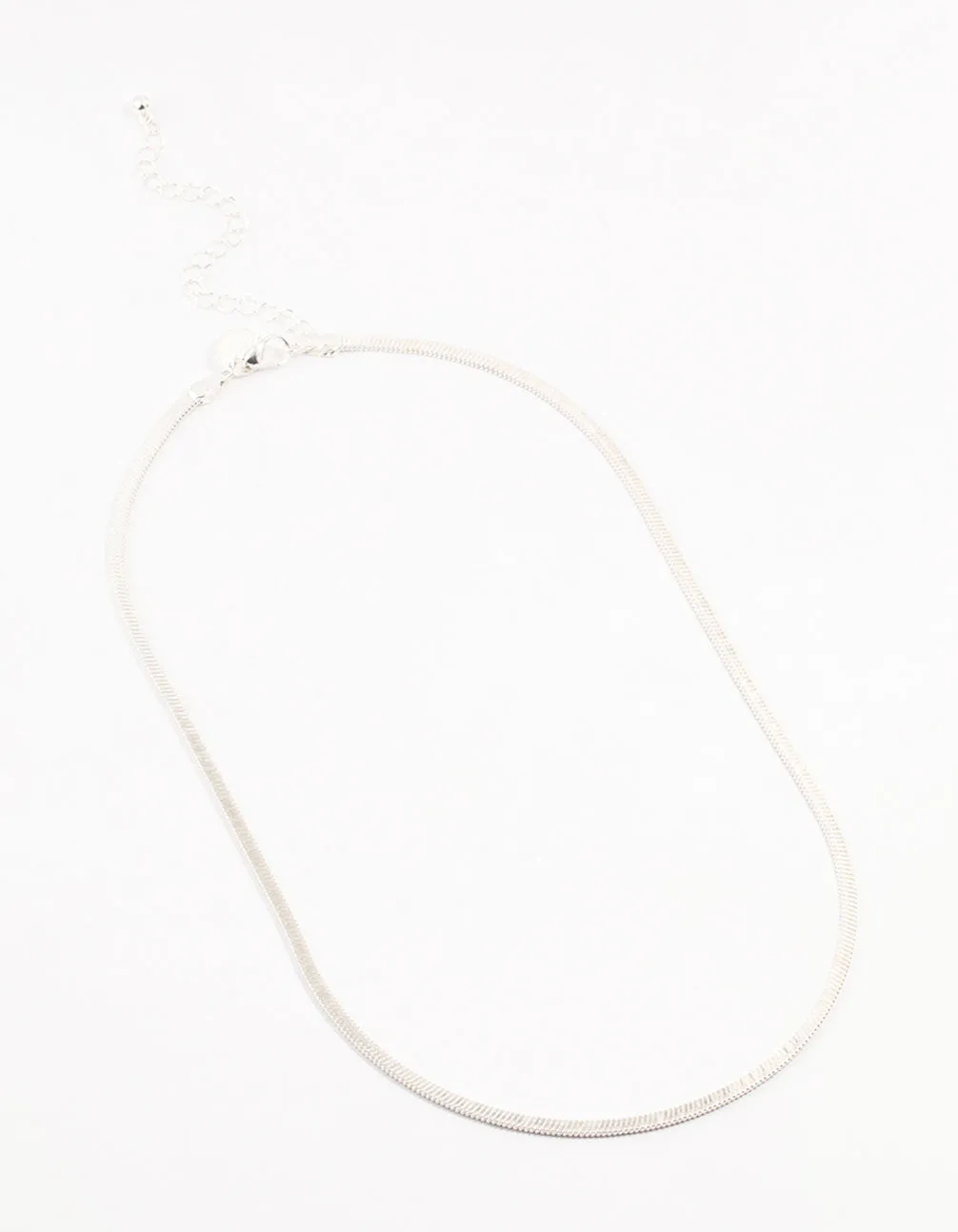 Silver Plated Clean Snake Chain Necklace sold by lovisa product image thumbnail 2