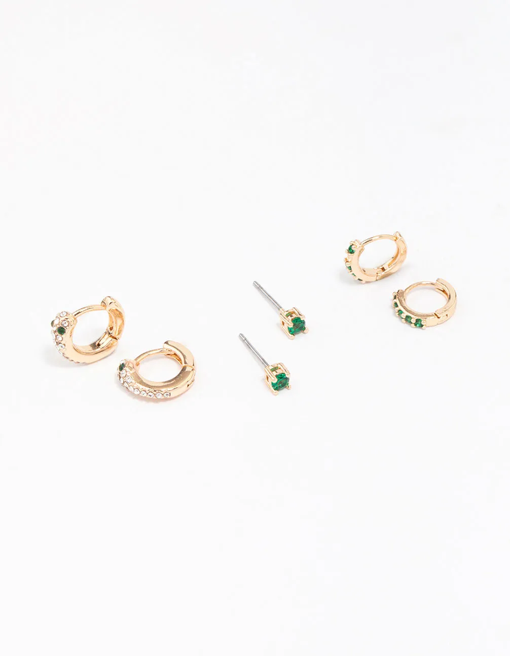 Gold Dainty Earring 3-Pack sold by lovisa