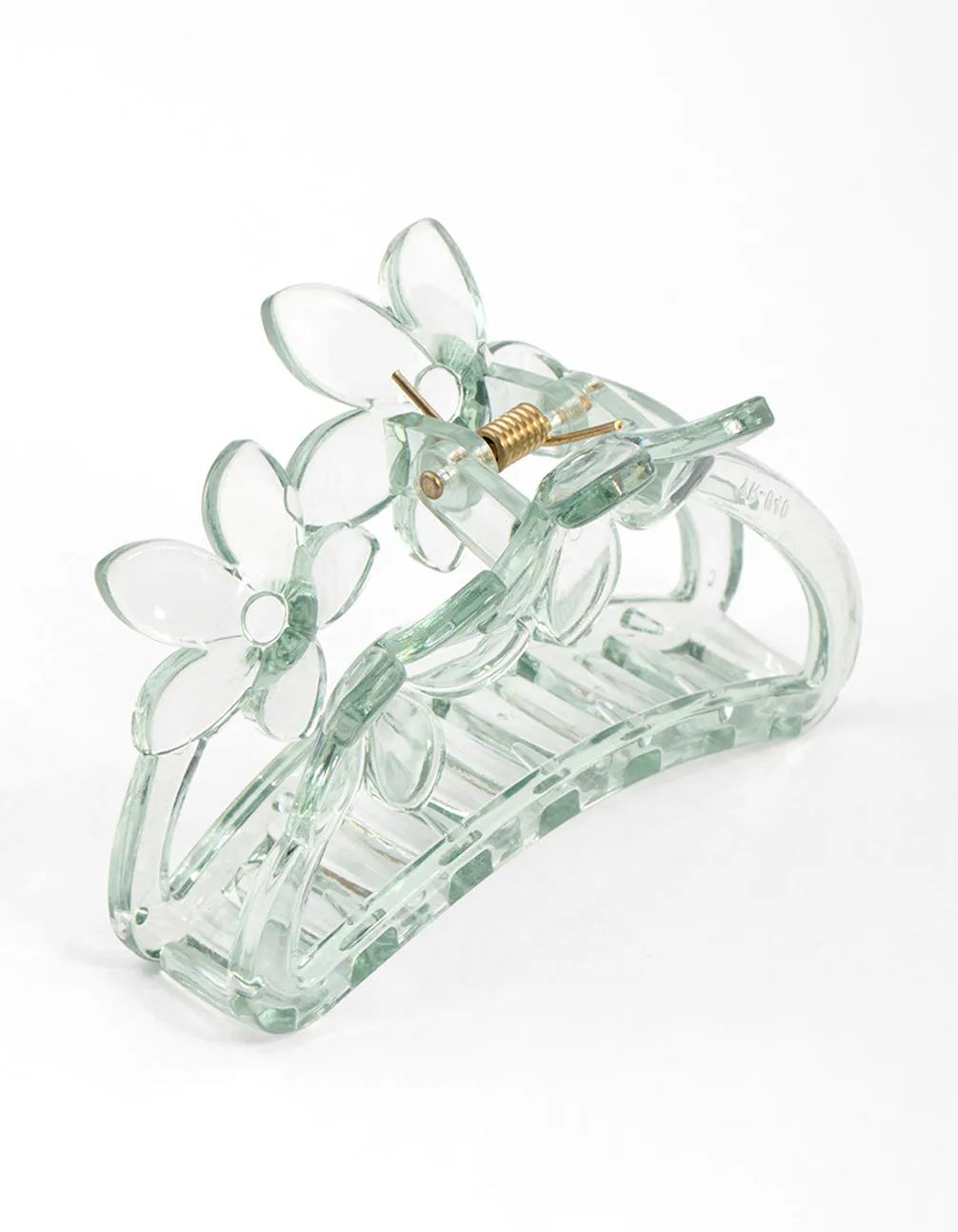 Mint Flower Claw Clip 9cm sold by lovisa product image thumbnail 2