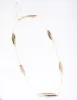 Gold Statement Beaded Necklace sold by lovisa