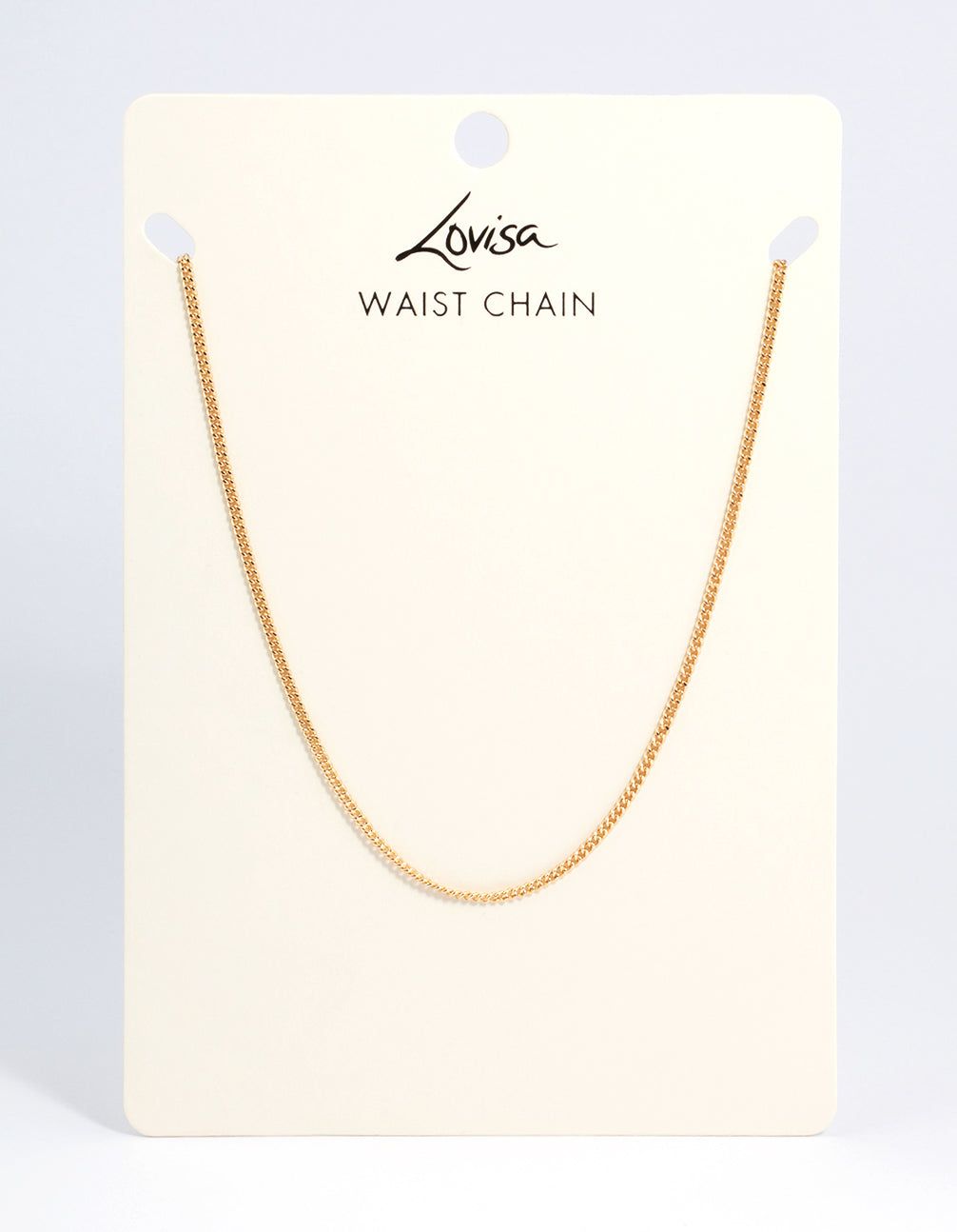 Gold Fine Waist Chain sold by lovisa product image thumbnail 3
