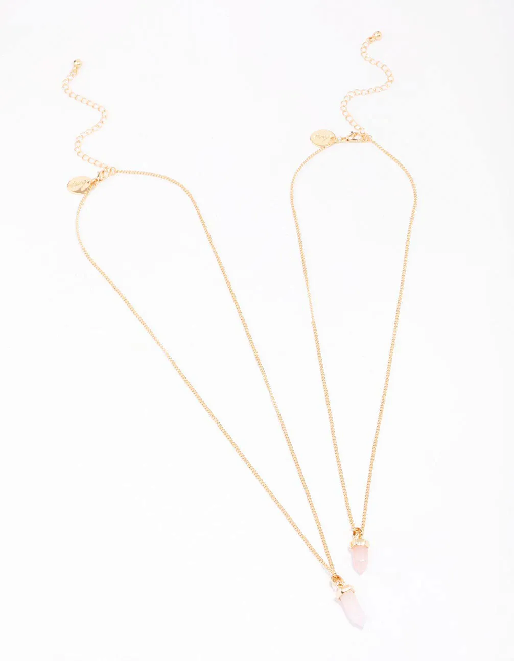 Gold Semi-Precious Shard Necklace Pack sold by lovisa product image thumbnail 2