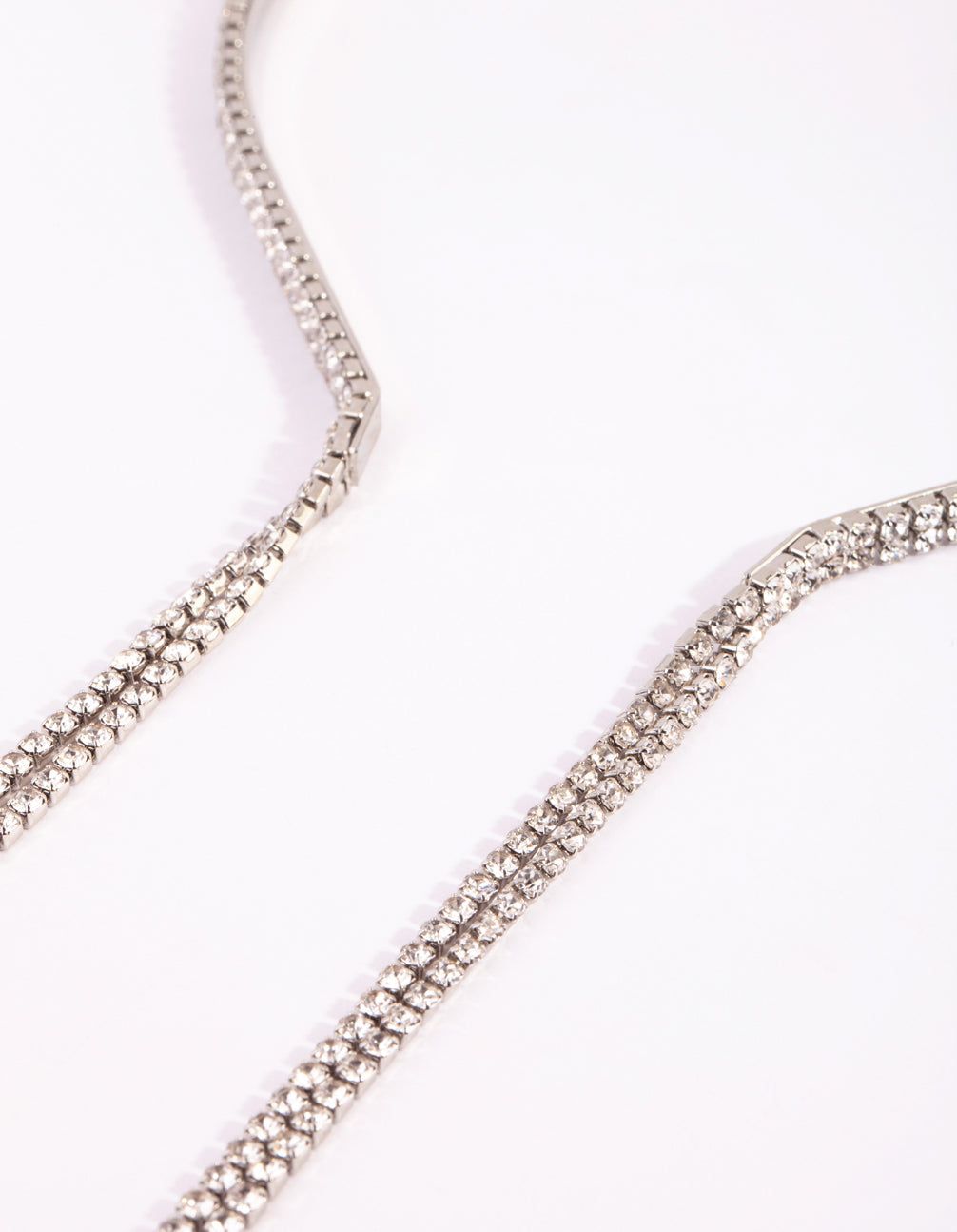 Silver Thin Diamante Dangle Alice Band sold by lovisa product image thumbnail 2