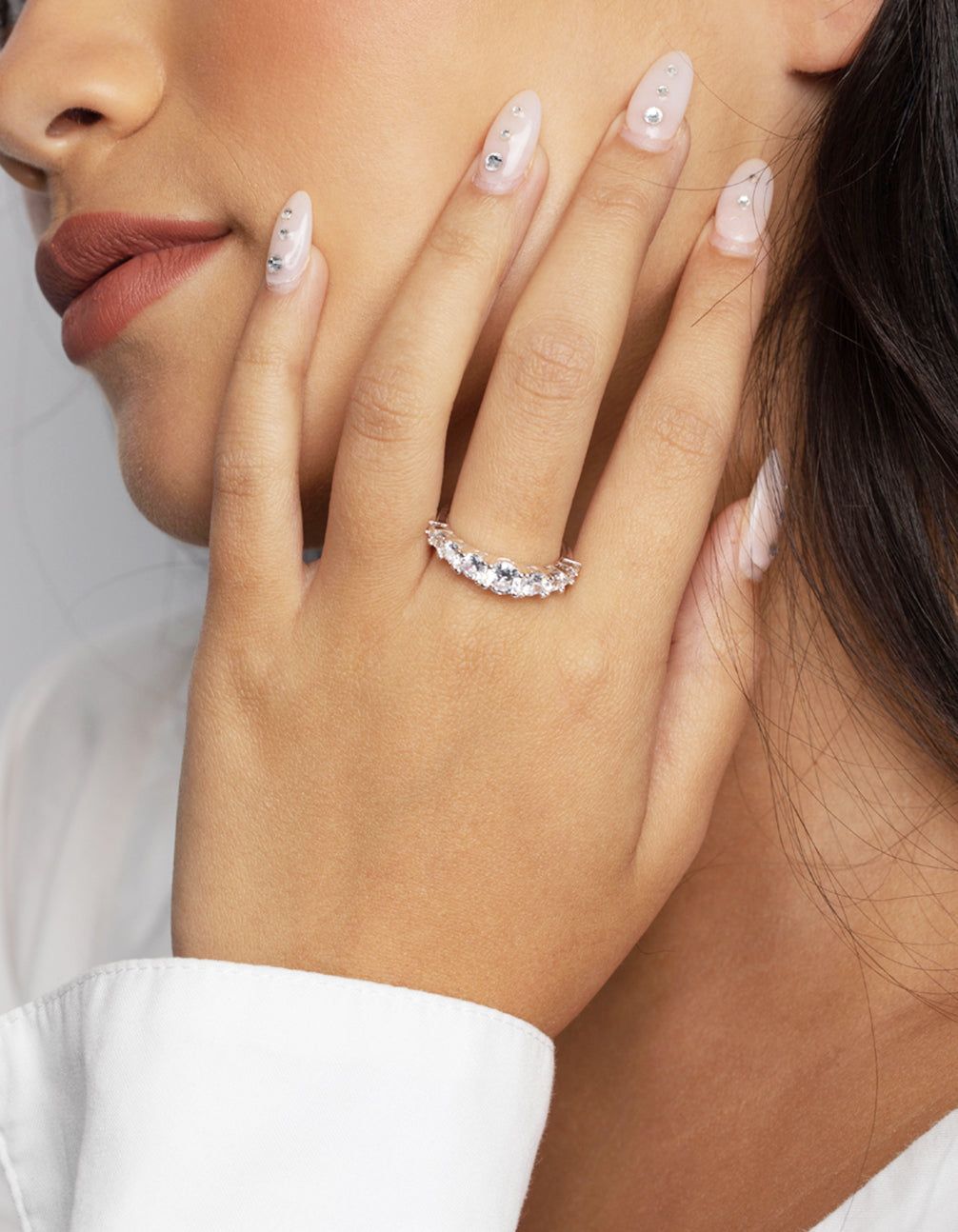 Silver Plated Ring with Cubic Zirconia sold by lovisa product image thumbnail 2