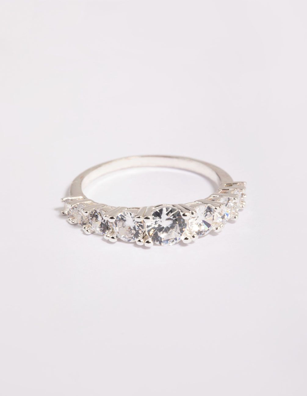 Silver Plated Ring with Cubic Zirconia sold by lovisa product image thumbnail 3