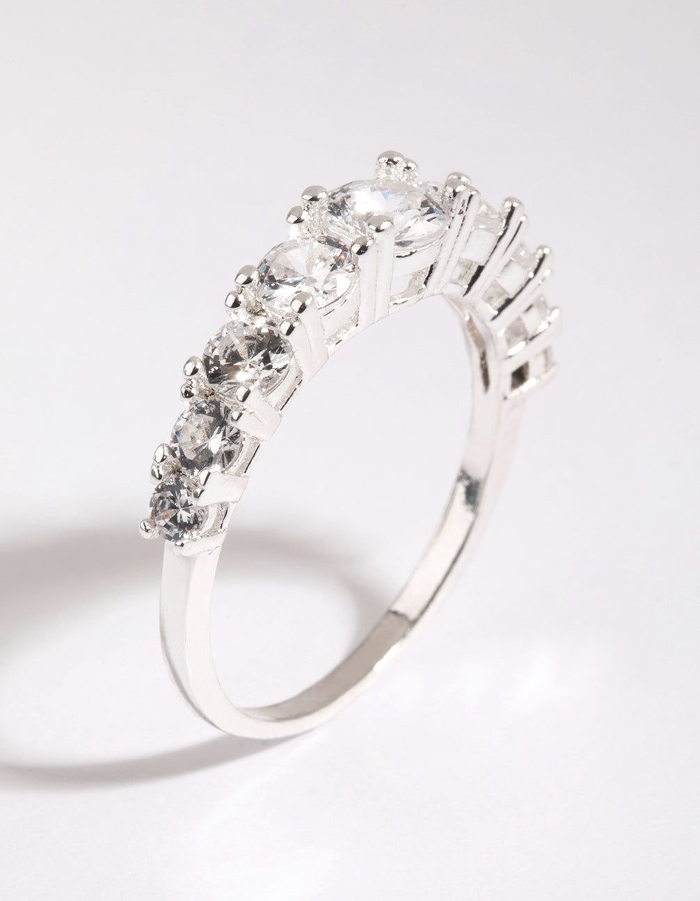 Silver Plated Ring with Cubic Zirconia sold by lovisa product image thumbnail 4