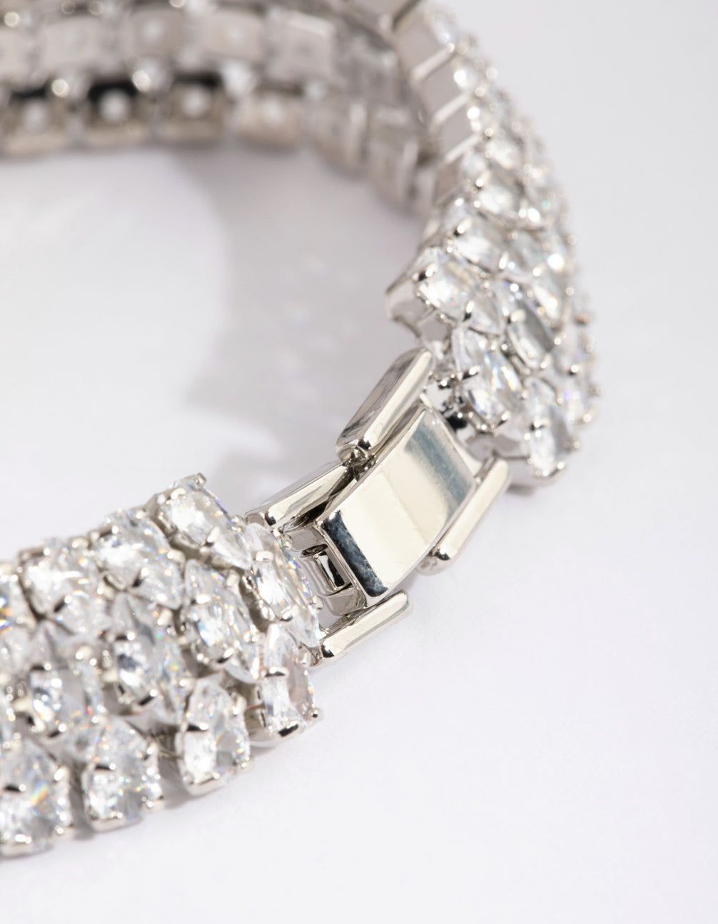 Rhodium Cubic Zirconia Tennis Bracelet sold by lovisa product image thumbnail 2