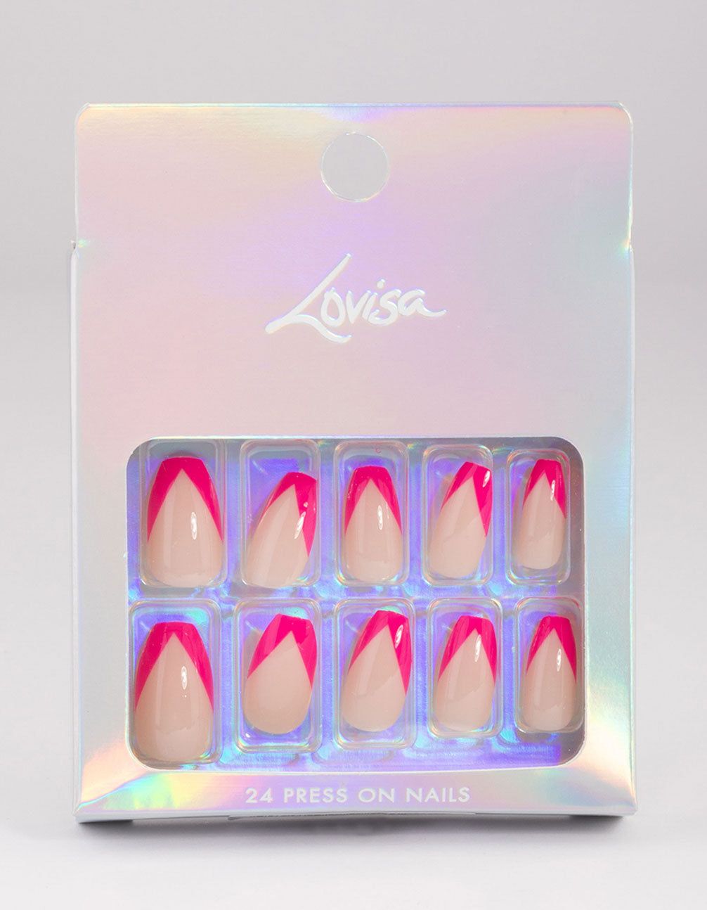 Pink Pointed Tips Press On Nails sold by lovisa product image thumbnail 3