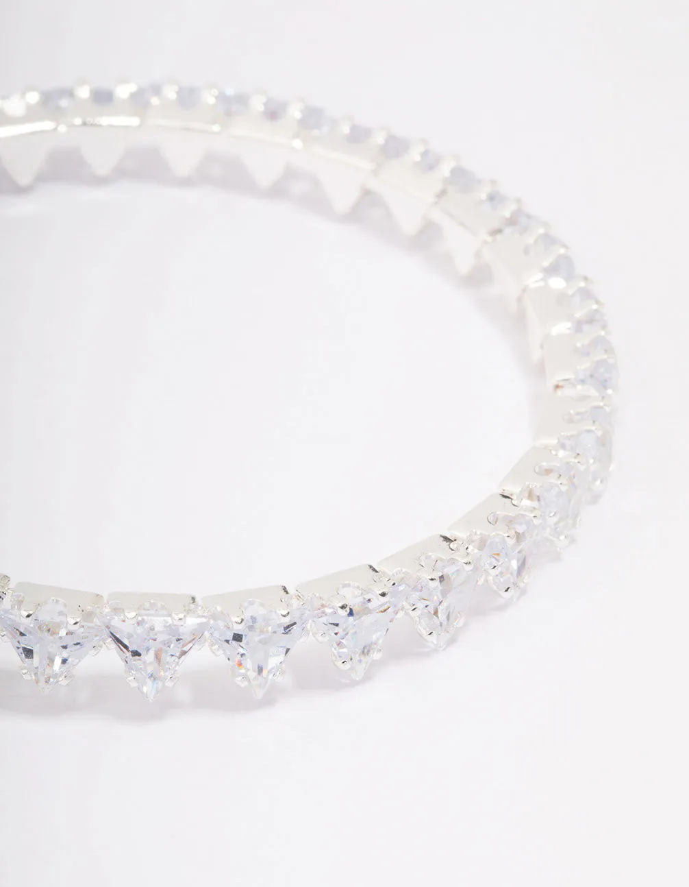 Silver Cubic Zirconia Wrist Cuff sold by lovisa product image thumbnail 2