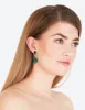 Gold Double Gem Drop Earrings sold by lovisa
