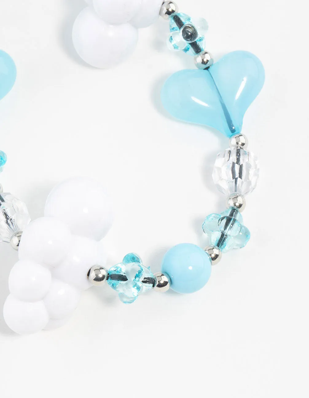Blue Cloud Heart Keychain sold by lovisa product image thumbnail 2