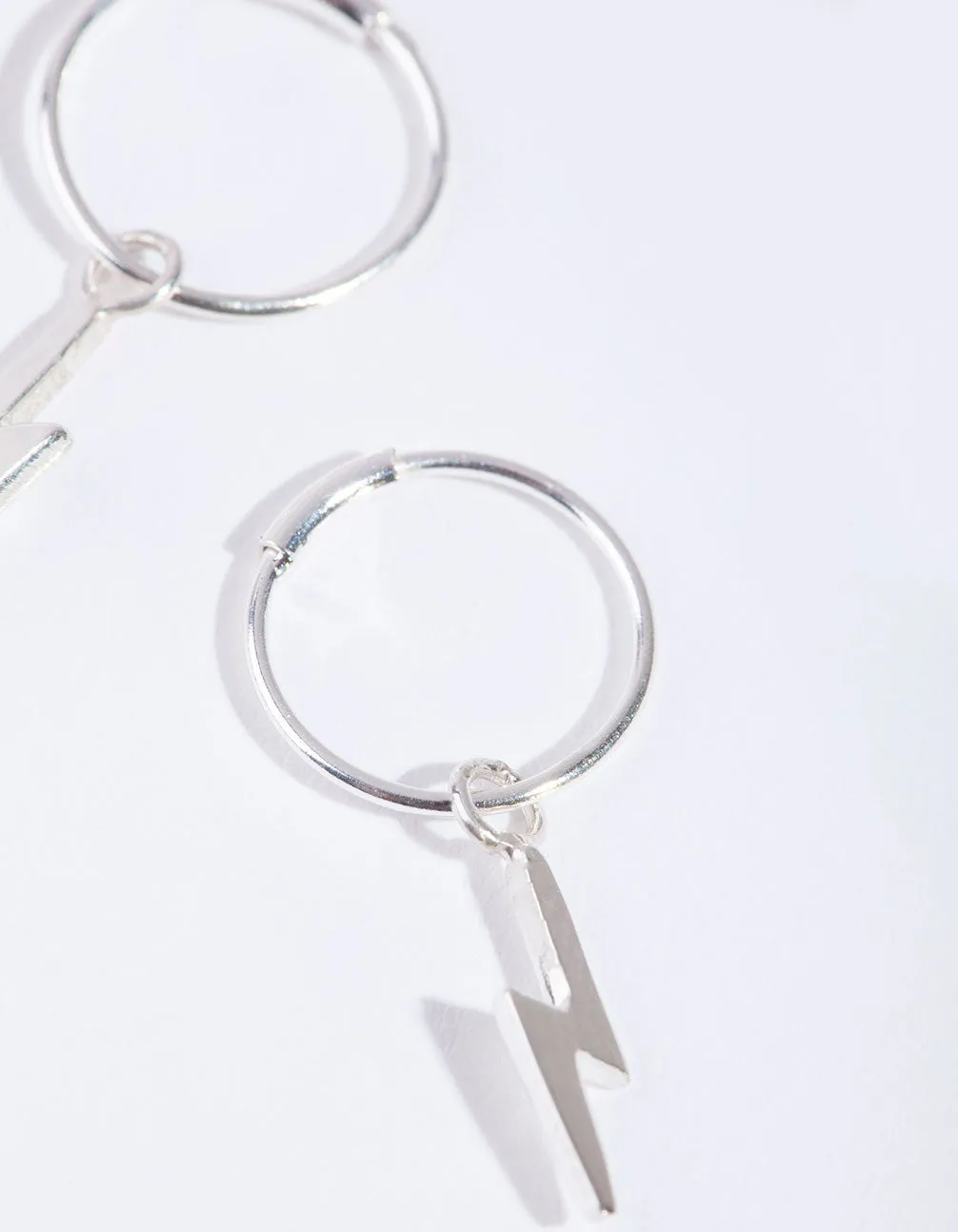 Sterling Silver Lightning Bolt Earrings sold by lovisa product image thumbnail 2