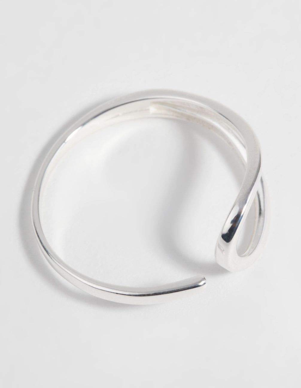 Sterling Silver Wide Swirl Ring sold by lovisa product image thumbnail 3