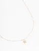 Rose Gold Mini Butterfly Pendant Necklace sold by lovisa