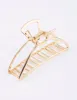 Gold Large Outline Claw Clip sold by lovisa