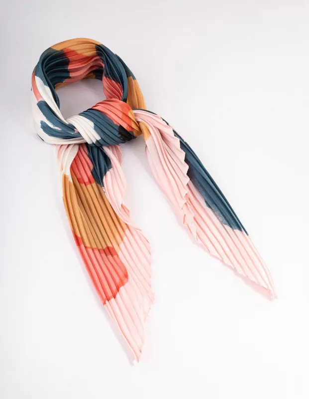 Pastel Fabric Painted Splotch Scarf sold by lovisa