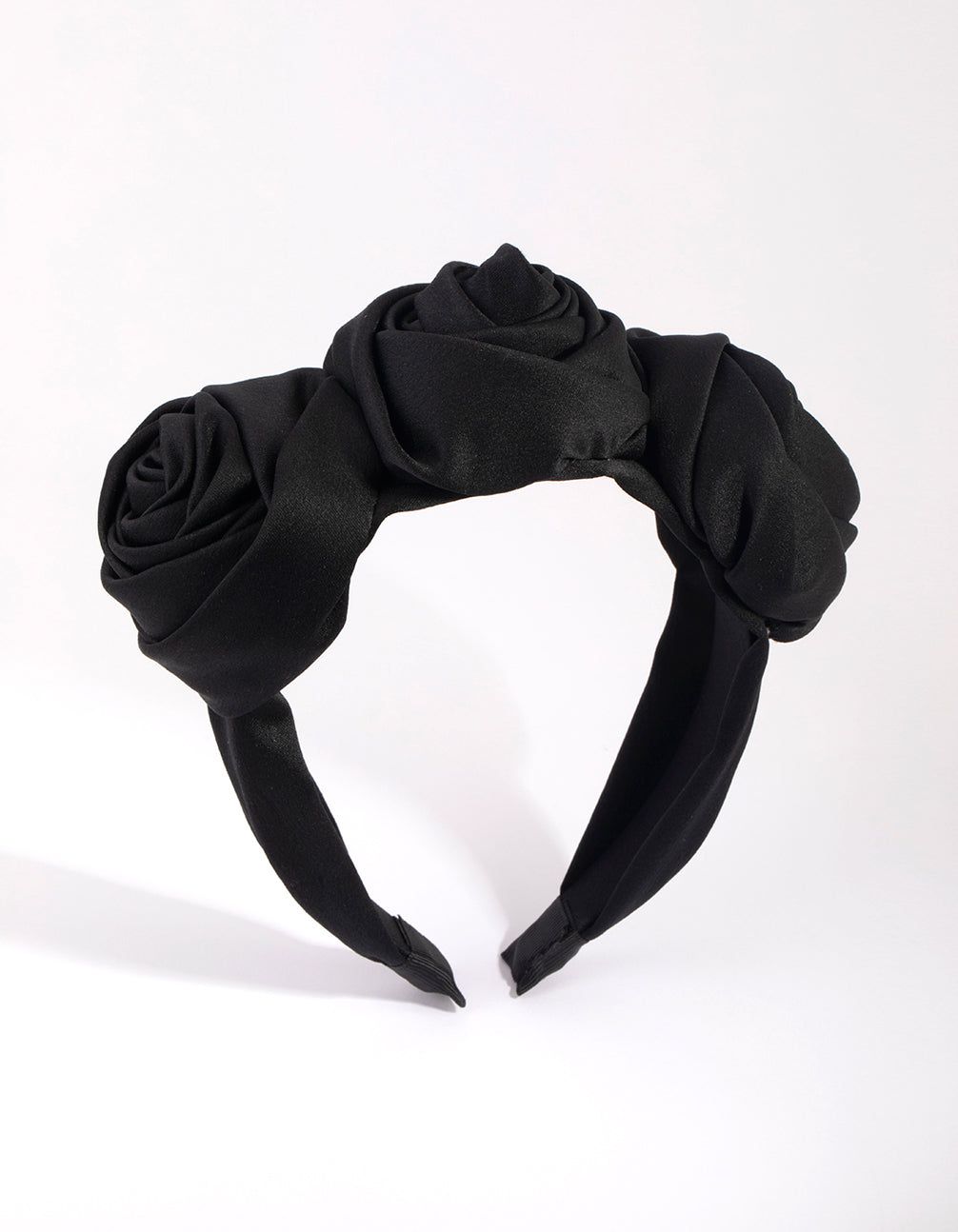 Black Rosette Alice Band sold by lovisa
