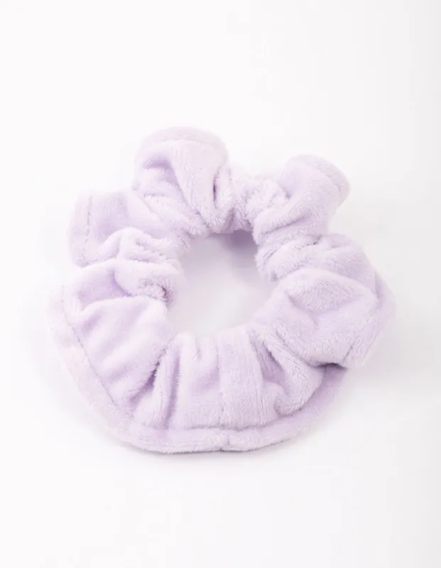 Lilac Soft Beauty Hair Scrunchie sold by lovisa