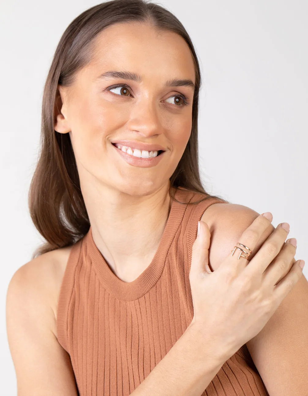 Gold Fine Band Ring Pack sold by lovisa product image thumbnail 5