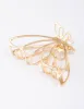 Gold Small Butterfly Hair Claw Clip sold by lovisa