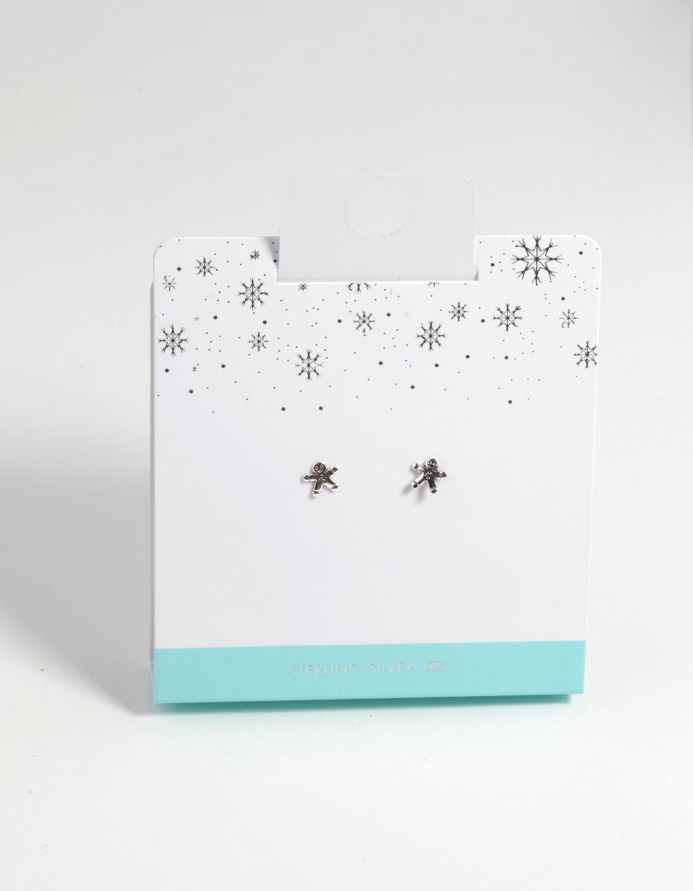 Sterling Silver Gingerbread Stud Earrings sold by lovisa product image thumbnail 4