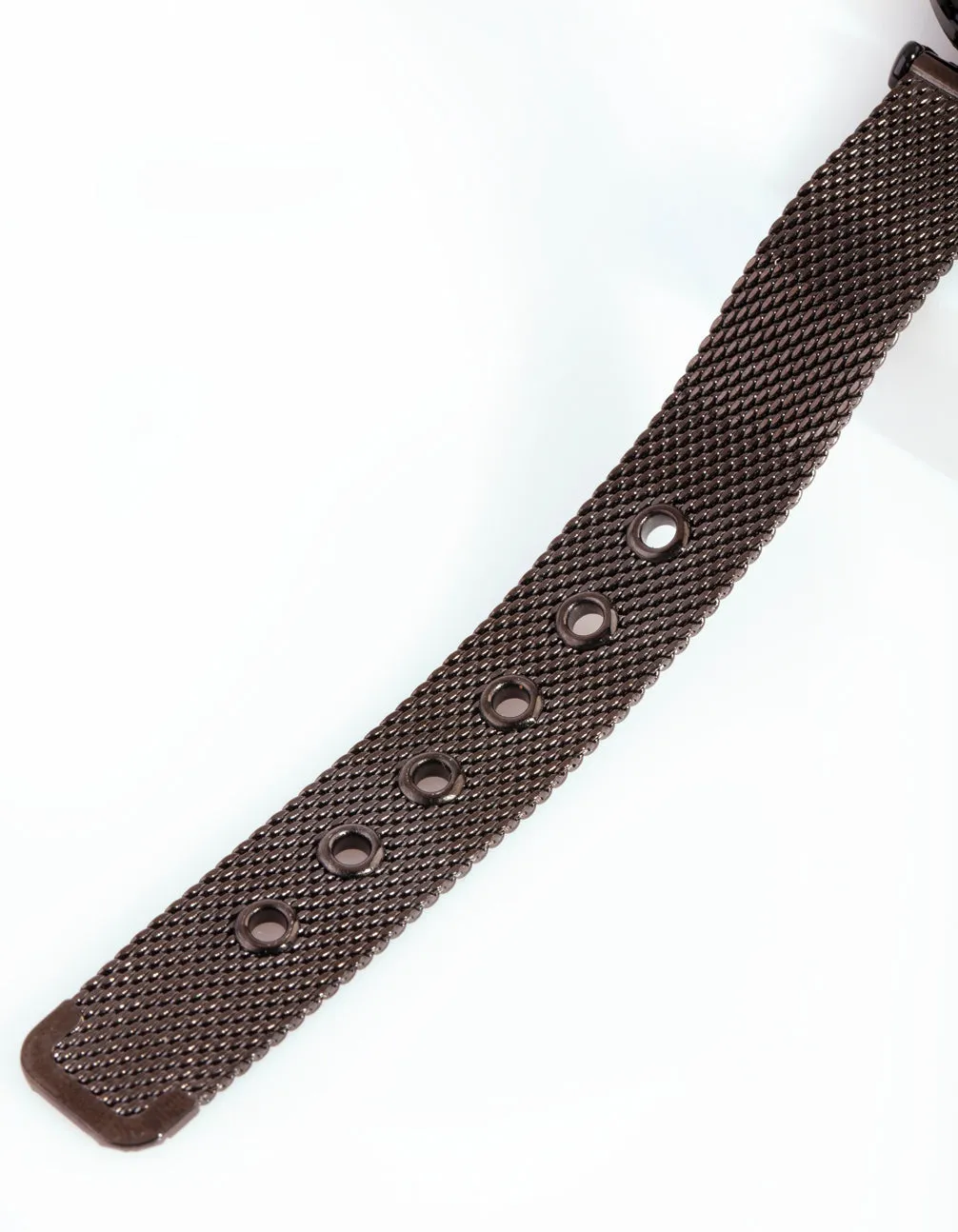 Black Mesh Watch sold by lovisa product image thumbnail 3