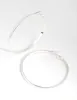 Silver Brushed 55mm Textured Hoop Earrings sold by lovisa
