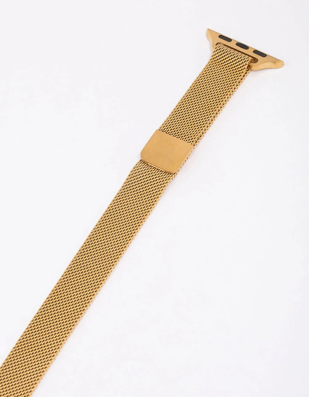 Gold Thin Mesh Watch Band 42/44/45mm sold by lovisa product image thumbnail 2