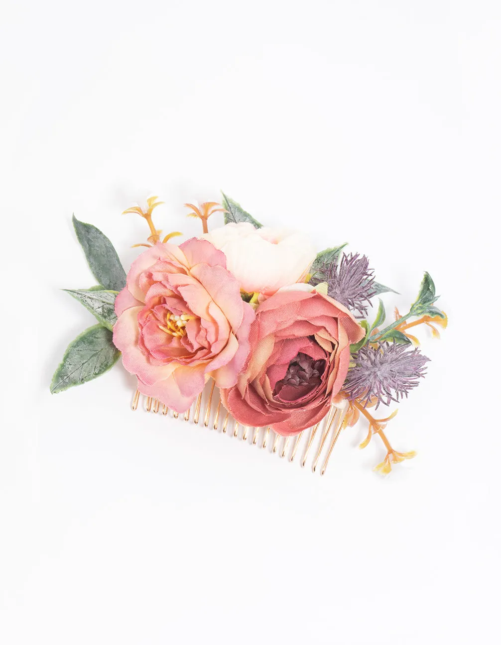 Gold Rose Flower Comb sold by lovisa product image thumbnail 3