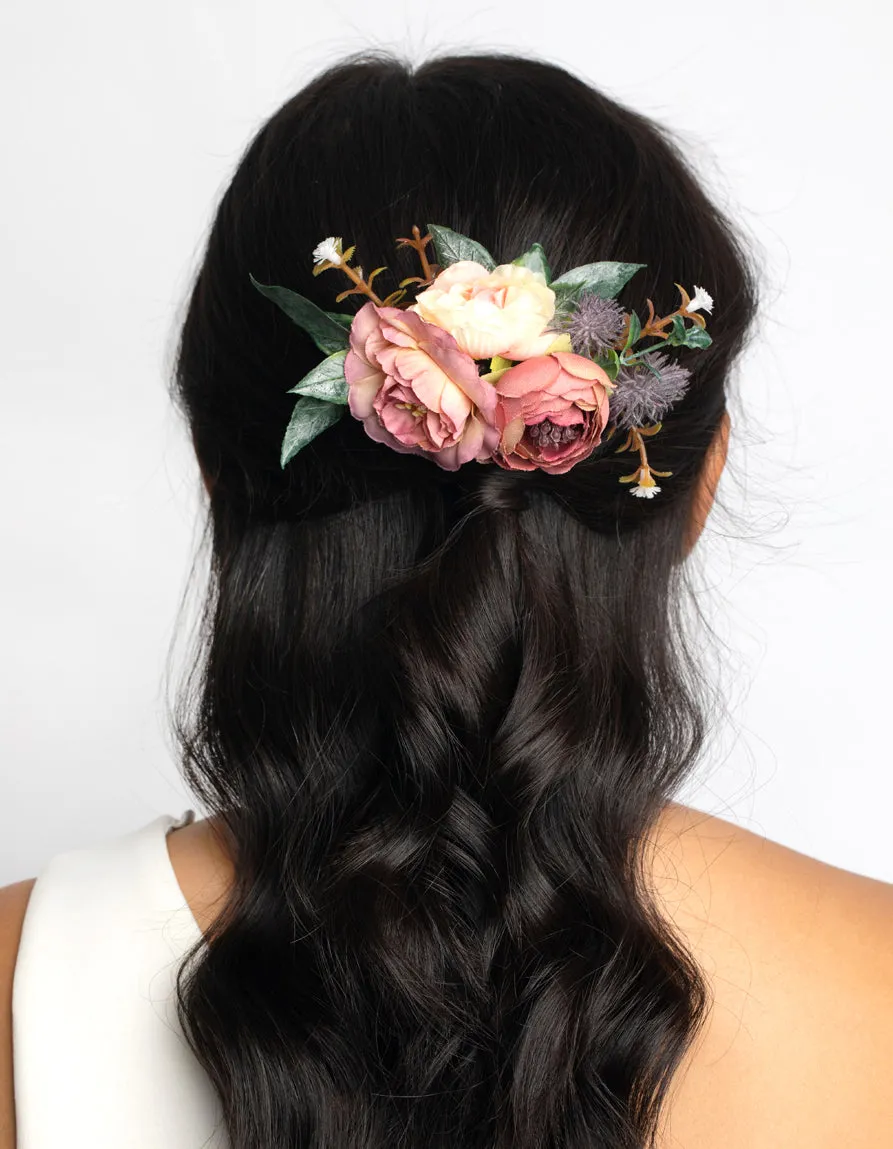 Gold Rose Flower Comb sold by lovisa product image thumbnail 2