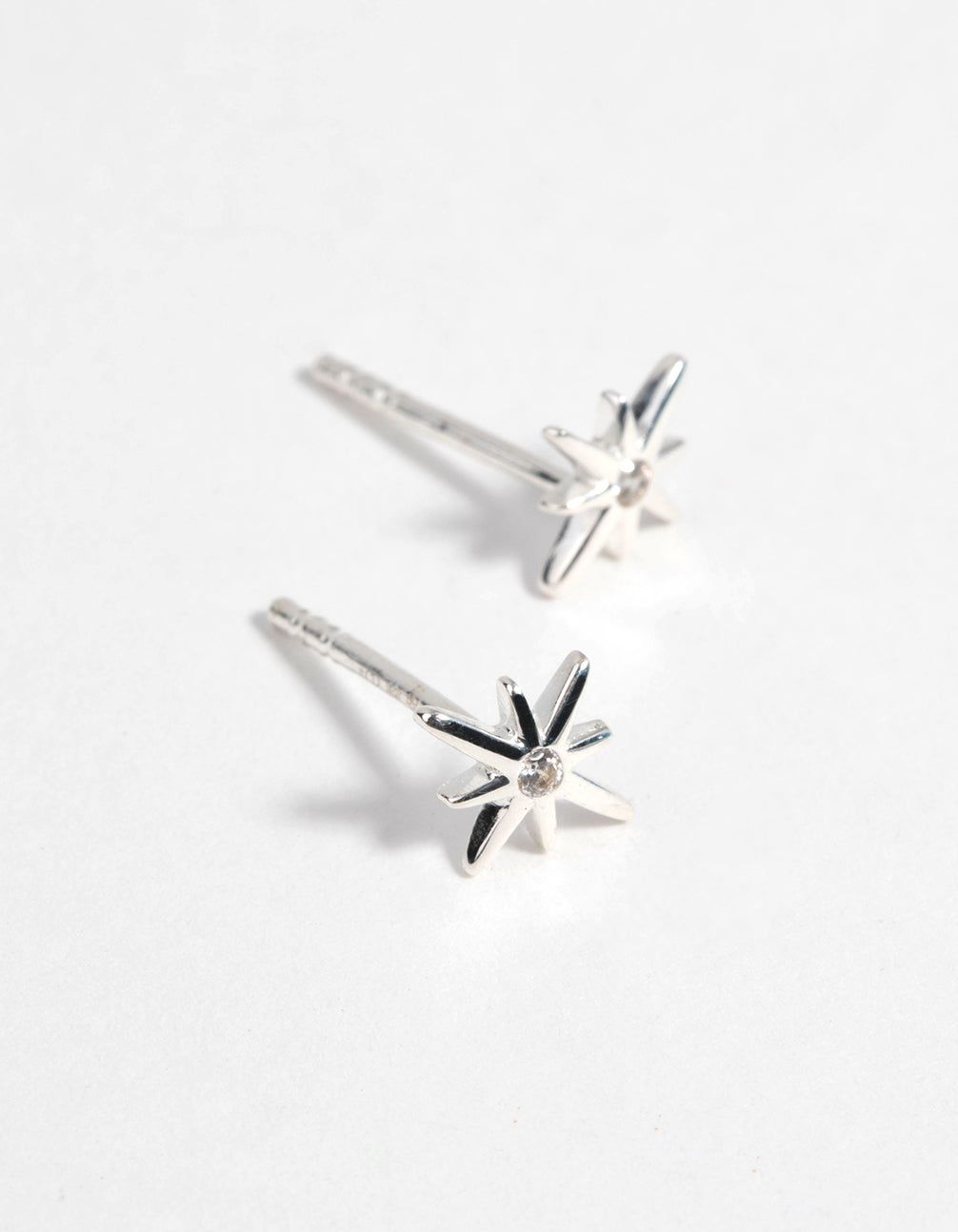 Sterling Silver Starburst Stud Earrings sold by lovisa product image thumbnail 2