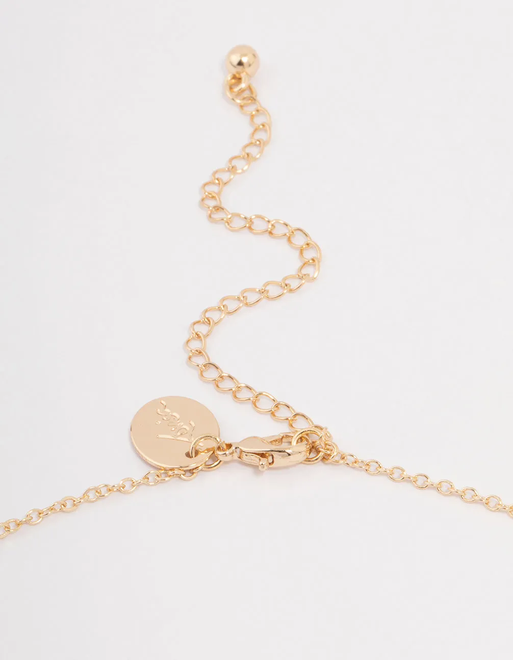 Gold Butterfly Pendant Necklace sold by lovisa product image thumbnail 3