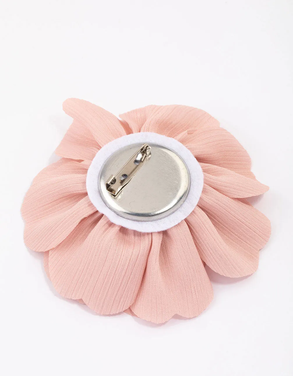 Pink Fabric Ruffle Flower Corsage sold by lovisa product image thumbnail 2