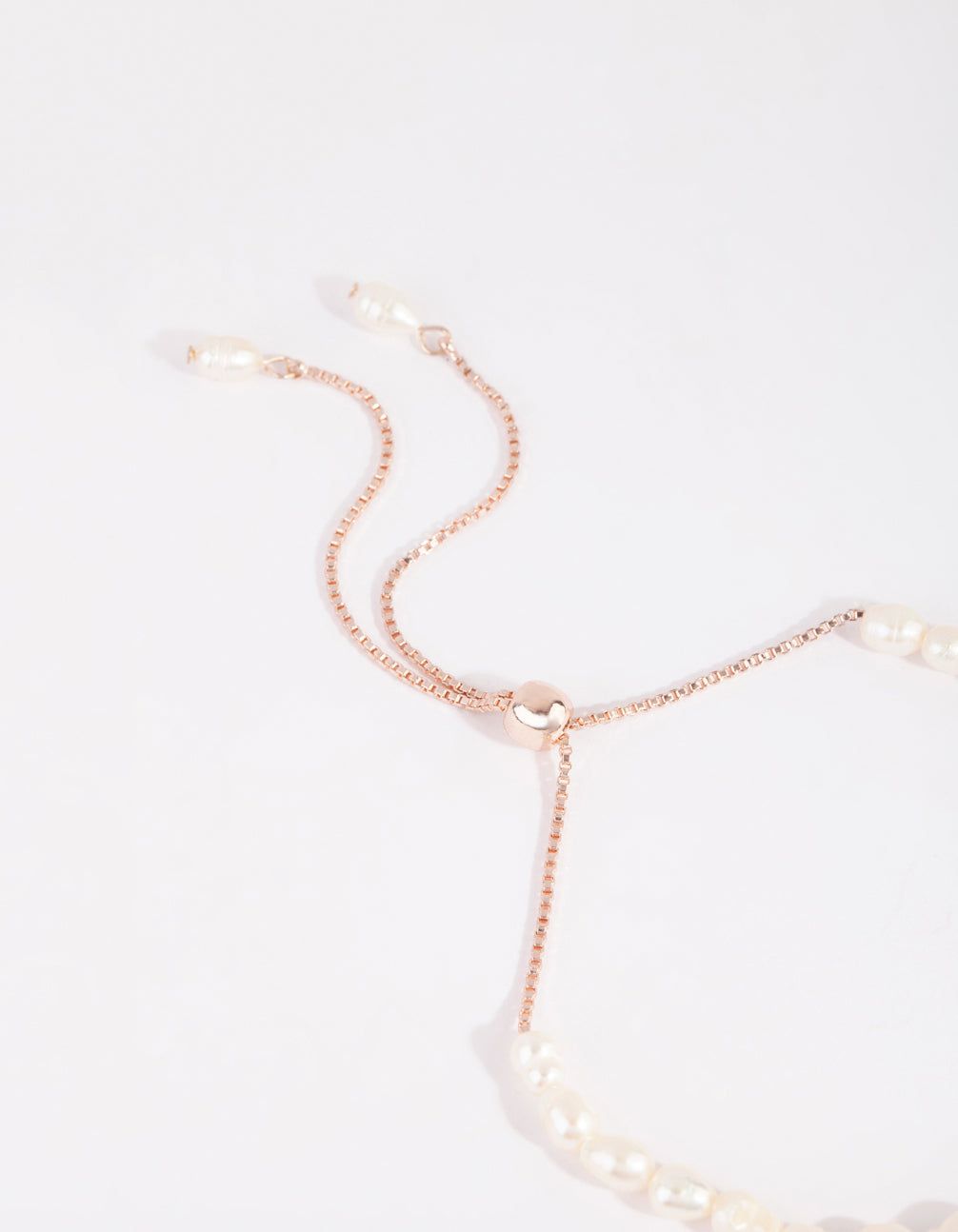 Rose Gold Pearl Toggle Bracelet sold by lovisa product image thumbnail 4