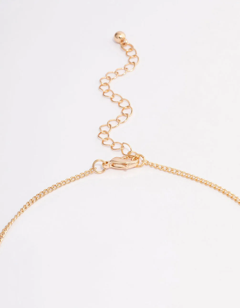 Gold Pearl Butterfly Droplet Necklace sold by lovisa product image thumbnail 4