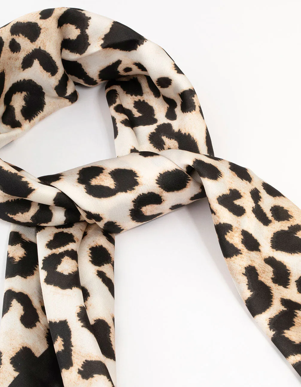 Leopard Fabric Satin Scarf sold by lovisa product image thumbnail 2