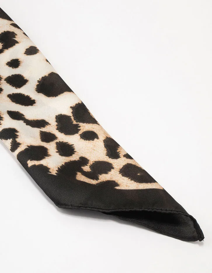 Leopard Fabric Satin Scarf sold by lovisa product image thumbnail 3