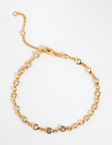 Gold Dainty Chain Bracelet sold by lovisa