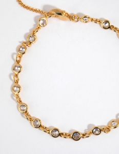 Gold Dainty Chain Bracelet sold by lovisa