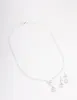 Silver Solitaire Necklace & Earring Jewellery Set sold by lovisa