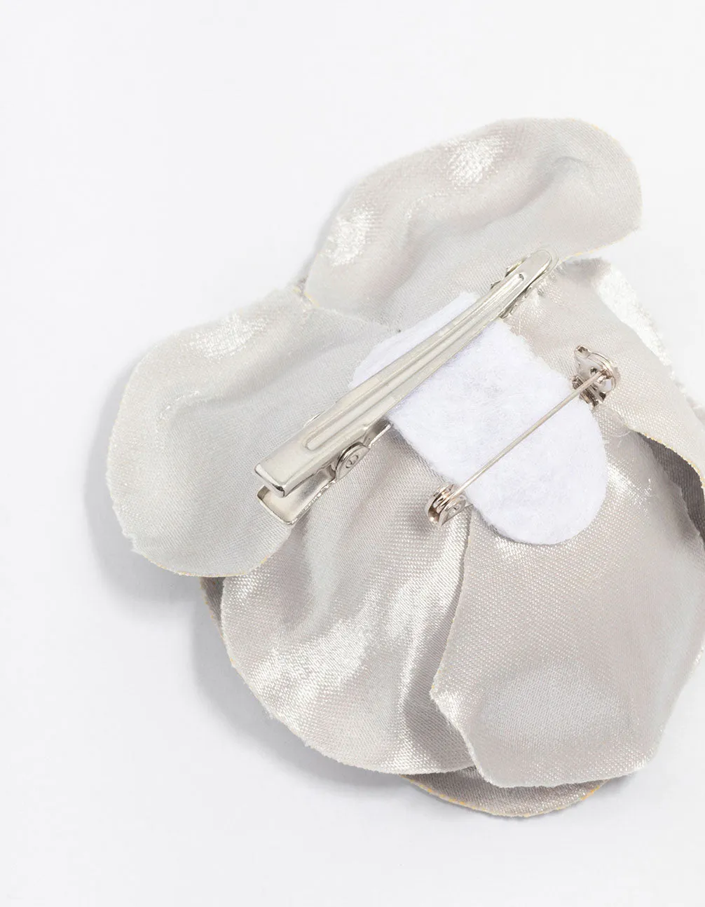 Large Metallic Flower Clip sold by lovisa product image thumbnail 3