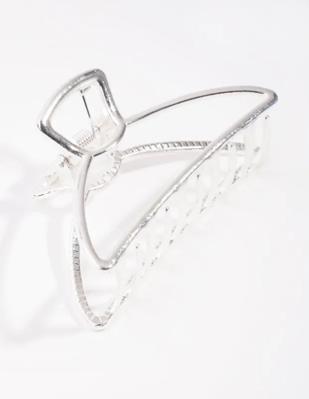 Silver Outline Claw sold by lovisa