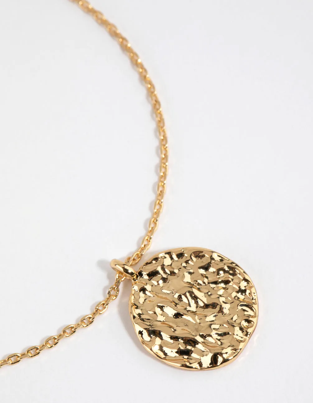 Gold Plated Freshwater Pearl & Molten Necklace Set sold by lovisa product image thumbnail 3